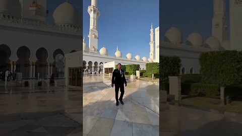 Peaceful area for everyone 🇦🇪🕌 #shortsvideo #abudhabi #sheikhzayedmosque #uae #youtubeshorts #uae