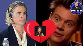 Harry Styles v Chris Pine: Dawn of Spit-Gate!