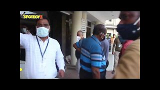 Salman Khan snapped outside Lilavati hospital