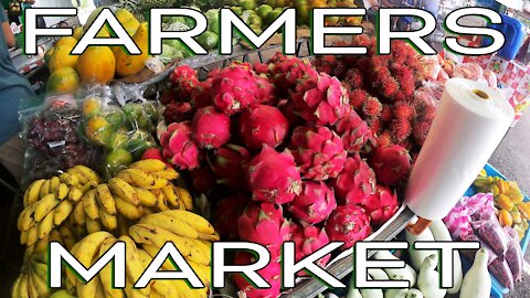 FRESH FOOD In Costa Rica 🥭 Let's Visit The Farmer's Market In Liberia [NARRATED] [2021]