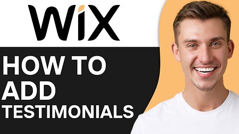 HOW TO ADD TESTIMONIALS TO WIX WEBSITE