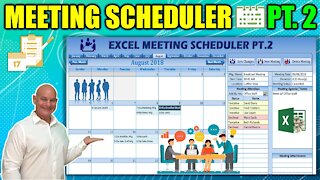 How To Automatically Send Emails With This Excel Meeting Scheduler [Part 2]