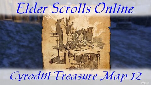 Cyrodiil Treasure Map 12 xii [Elder Scrolls Online ESO]