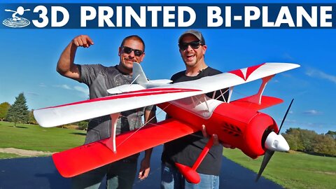 This 3D Printed Plane is Made Fully Out of Plastic!!