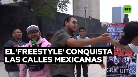 El 'freestyle' conquista las calles mexicanas como forma de expresión entre los jóvenes