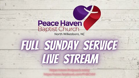 PHBC Full Service Live Stream - 6/25/2023