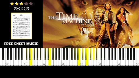 Klaus Badelt - Eloi (The Time Machine Movie Soundtrack) - (MEDIUM) Piano Tutorial