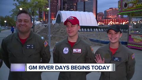 GM River Days festival kicks off in downtown Detroit