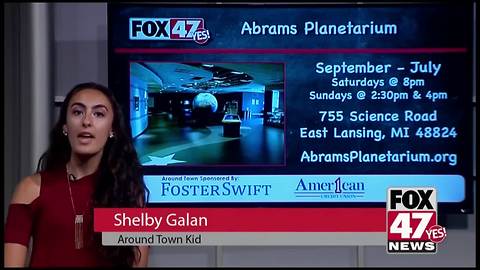 Around Town Kids 10/5/18 - Abrams Planetarium