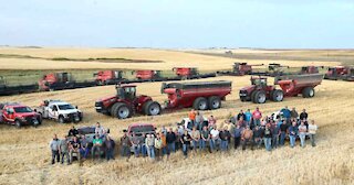 Farmers finish neighbor’s harvest after heart attack