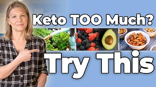 Is Keto TOO Much for You? Do This Instead [Lower-Carb/Better-Carb]