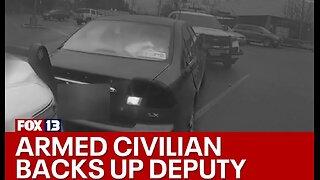 Deputy makes splitsecond decision when armed civilian attempts to help during traffic stop