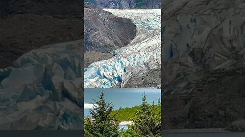 Let’s look at a Glacier! 🧊 #alaska #cruise #shorts