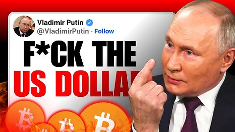 Russia Just DITCHED The US Dollar For Bitcoin!