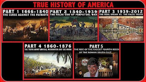 THE TRUE HISTORY OF AMERICA | FRANK O'COLLINS (UCADIA.ORG) | ( 5.5+ HRS. - FULL: 5-PART SERIES)