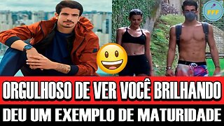 Enzo Celulari Parabeniza Ex-Namorada, Bruna Marquezine, por "Besouro Azul" e Demonstra Orgulho