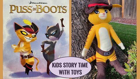 PUSS IN BOOTS TOYS READ ALOUD STORYTIME