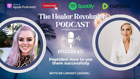 43. Peptides! How to use them successfully with Lindsey Lekhrej