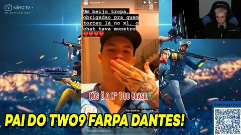 YURI REAGINDO PAI DO TWO9 FARPA DANTES! GOD VAI PERMANECER NO EMULADOR! DACRUZ E BRUNA | SemZero