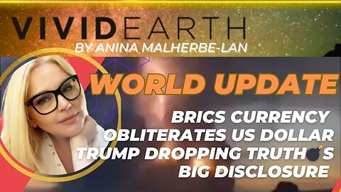 WORLD UPDATE: BRICS CURRENCY TO END US$, TRUMP DROPPING TRUTH💣s, MEGA DISCLOSURE, WORLD WAKING UP!