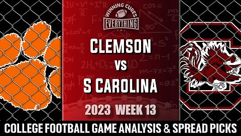 Clemson vs South Carolina Picks & Prediction Against the Spread 2023 College Football Analysis