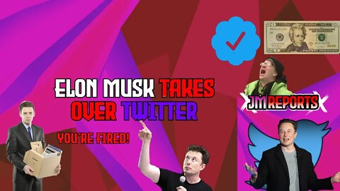 Elon Musk officially owns twitter, verification might be $20, & is looking to fire 50% of employees