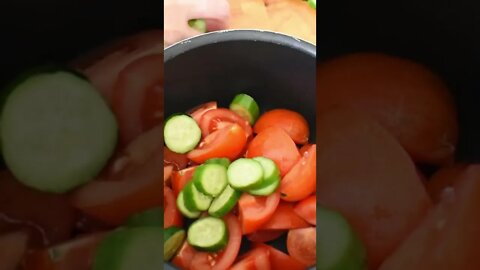 Super fresh tomatoes salad