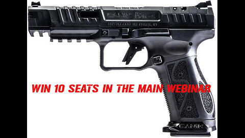 CANIK SFX RIVAL-S MINI #2 FOR 10 SEATS IN THE MAIN WEBINAR