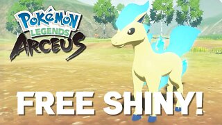 How To Get A Guaranteed FREE Shiny in Pokemon Legends Arceus