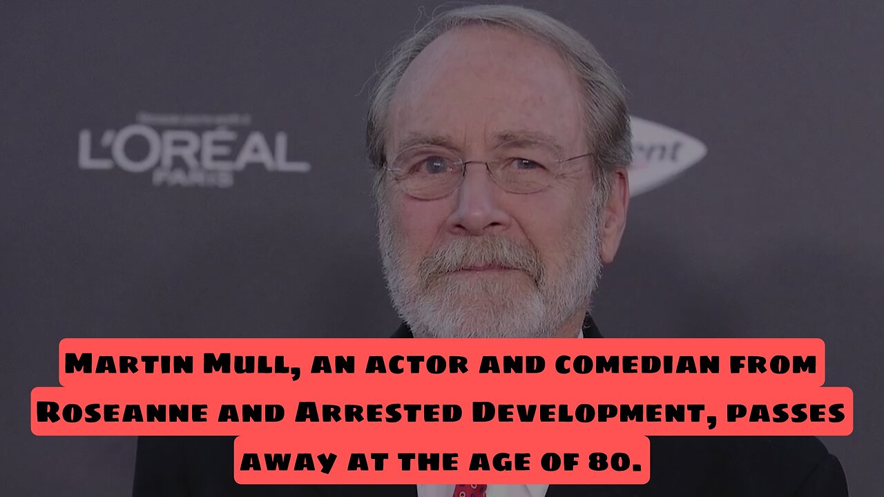 At the age of 80, comedian and actor Martin Mull from Roseanne and ...