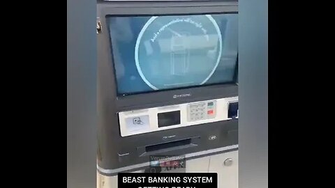 𝗕𝗘𝗔𝗦𝗧 𝗕𝗔𝗡𝗞𝗜𝗡𝗚 NEW ATM #markofthebeast 🔺️👁🐍👹