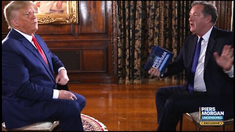 'Turn The Camera Off!' Explosive Interview With Trump & Piers Morgan
