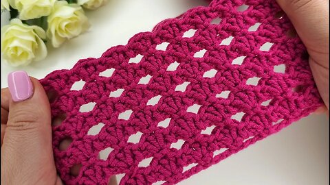 How to crochet shell stitch perfect for tops very easy