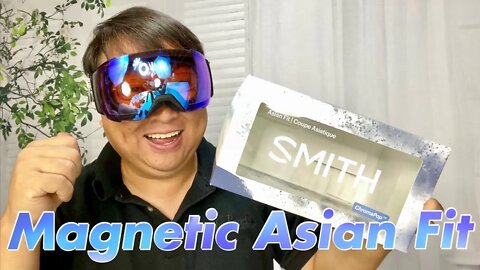 Smith I/O Mag XL Asian Fit Snow Goggles Unboxing