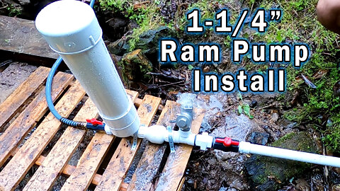 Full Ram Pump Install 1-1/4"