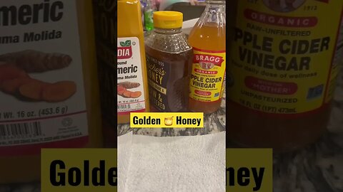 #goldenhoney DIY Golden Honey 🍯 #detox