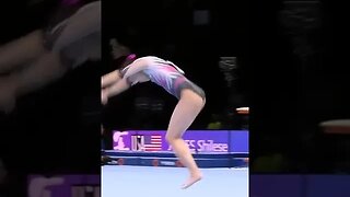 Chiaki Hatakeda 🇯🇵 double back slowmo - Team Final 2023 World Championships #shorts