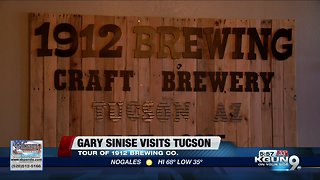 Gary Sinise visits Tucson brewery