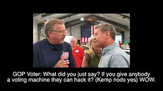 Voting Machines Can Be Hacked Gov. Kemp Admits