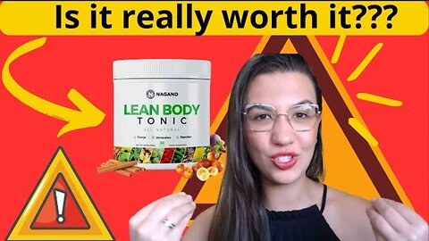 NAGANO LEAN BODY TONIC REVIEW 🚨Japanese Elixir for Weight Loss🚨 Nagano Lean Body Tonic Side Effects