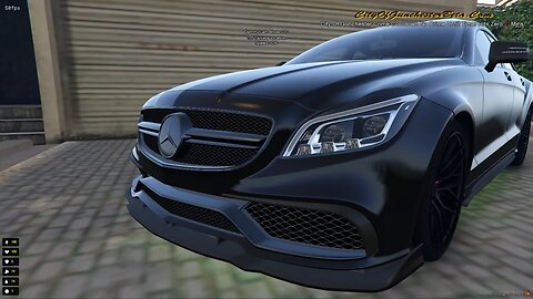 Night Time Test Drive - Mercedes Benz C63 Amg Mafia Edition FiveM Ready With Custom Sounds + Props..