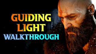 God Of War Raganrok Guiding Light Walkthrough - Guard Of Guiding Light Armour Set Location