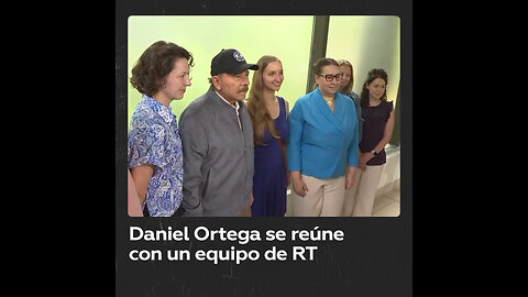 El presidente de Nicaragua se reúne con un equipo de RT
