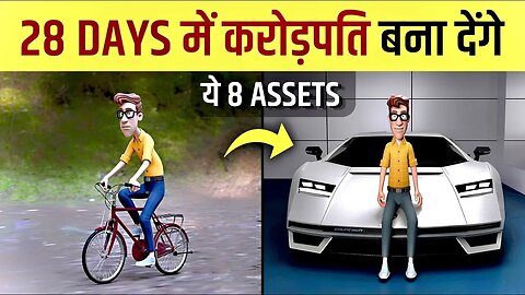 8 ASSETS That Make You Financially Free How to get rich 3D Animation