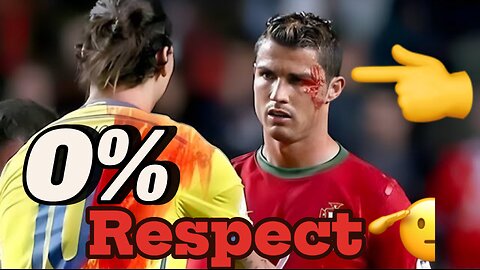 0% Respectfull, 100% Disrespectfull Moments in Football history