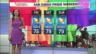 10News Weather Forecast: Pride Weekend in San Diego