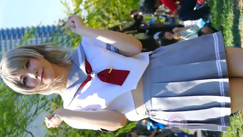 Schoolgirl Uniform Gravure Model Okura Yamanaka Cosplay c96 Comiket コミケット コスプレ レイヤー @ymnnkn_okura