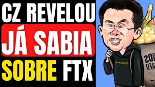 COMO CEO DA BINANCE SABIA DA CRISE DA FTX EXCHANGE