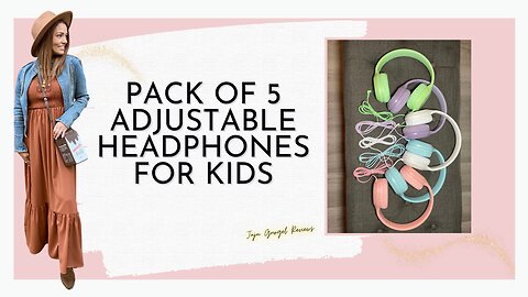 Pack of 5 adjustable headphones review