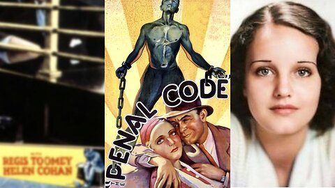 PENAL CODE (1932) Regis Toomey, Helen Cohan & Pat O'Malley | Crime, Drama | B&W